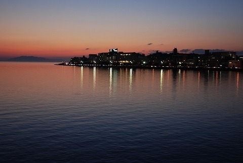 宍道湖の夕日